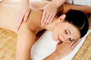 Massage stock photo